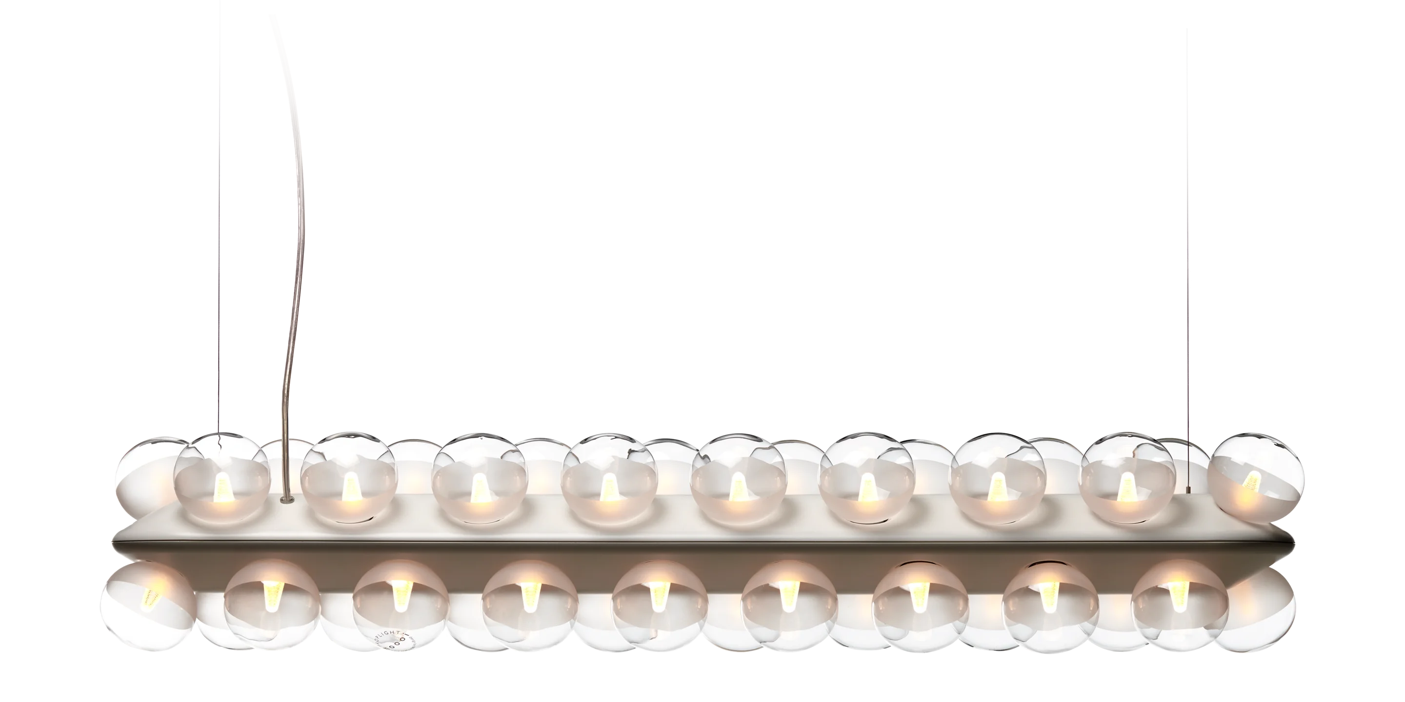 Prop Light Double suspension horizontal on front view